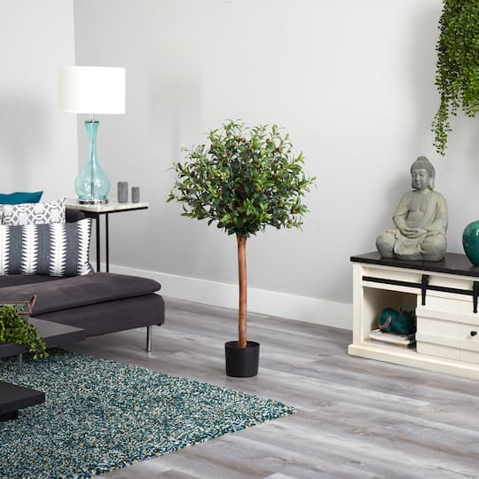 4ft. Potted Olive Topiary Tree